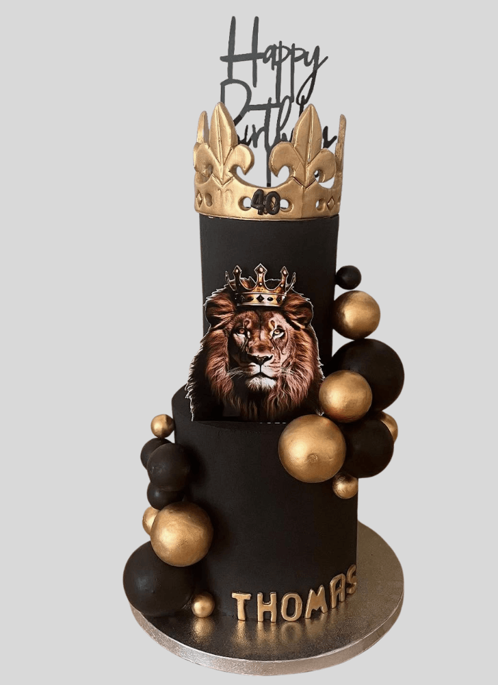 Graceful Lion Cake
