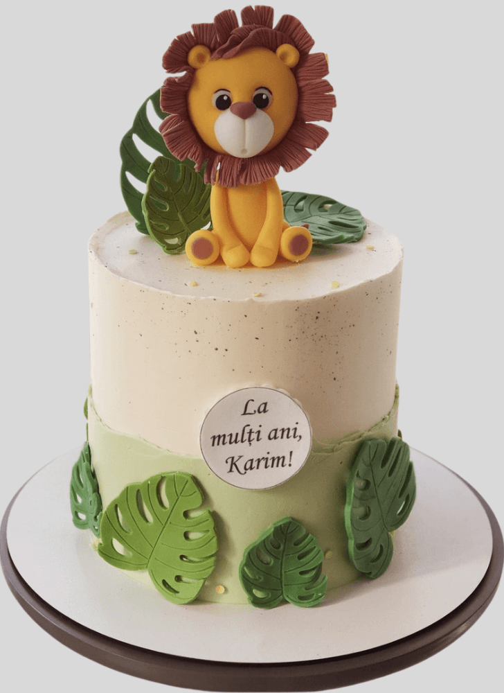Magnetic Lion Cake