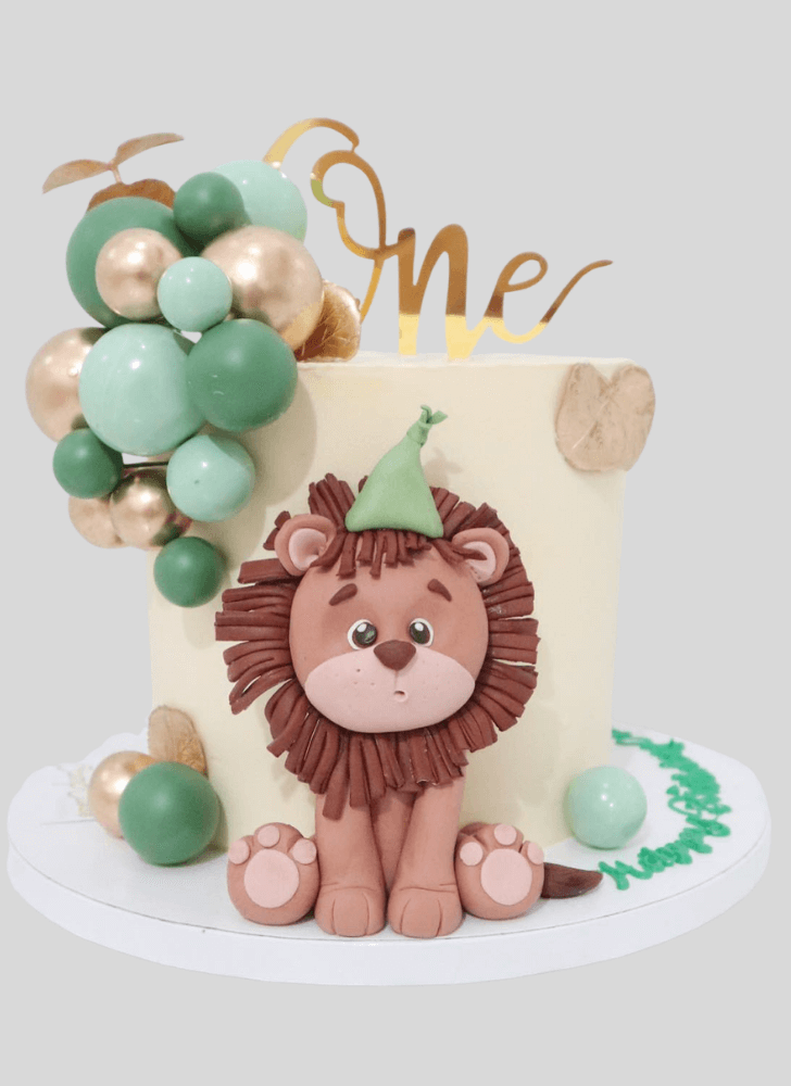 Marvelous Lion Cake