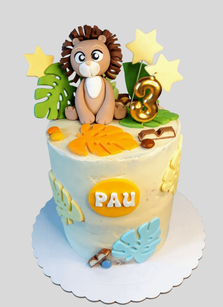 Ravishing Lion Cake