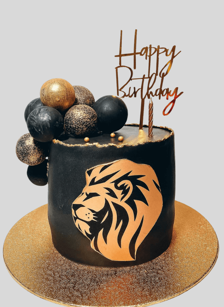 Resplendent Lion Cake