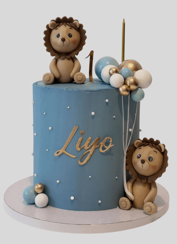 Slightly Lion Cake