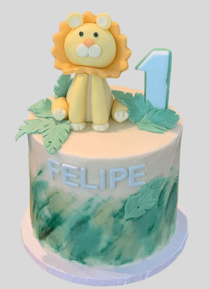 Stunning Lion Cake