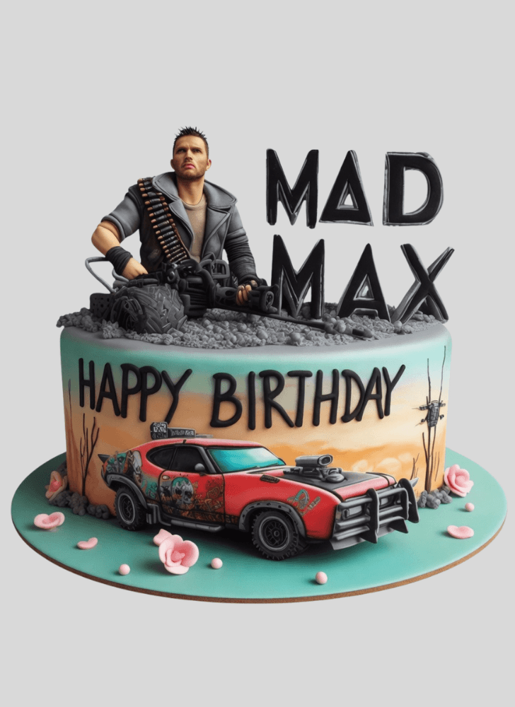 Angelic Mad Max Cake