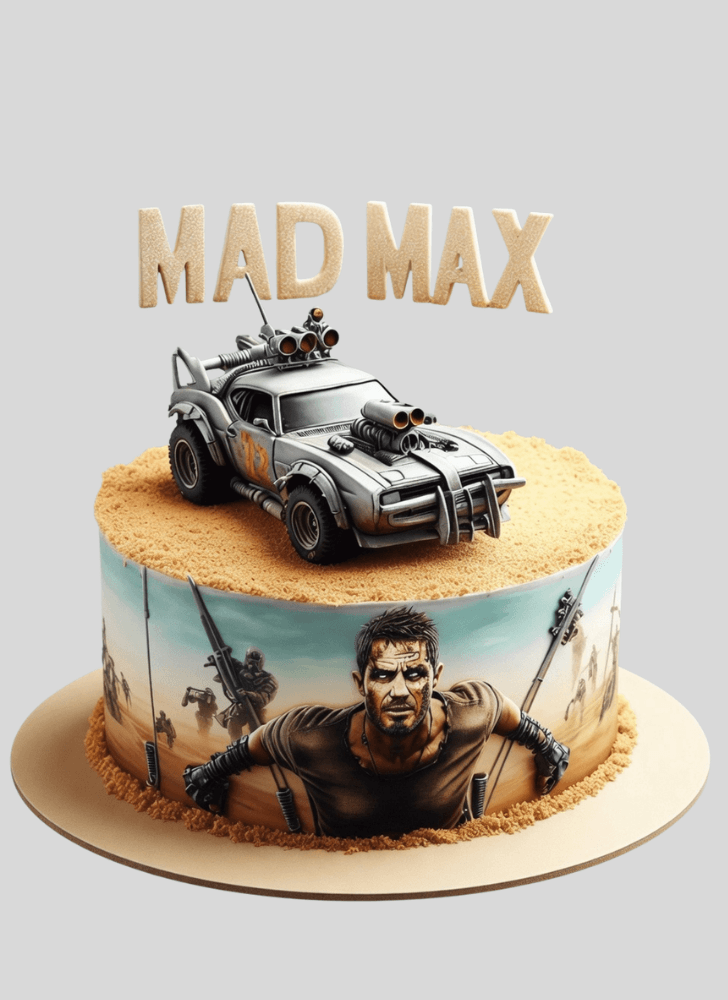 Appealing Mad Max Cake
