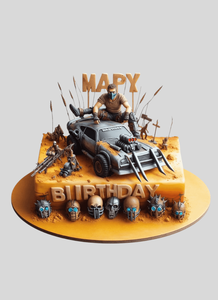 Charming Mad Max Cake