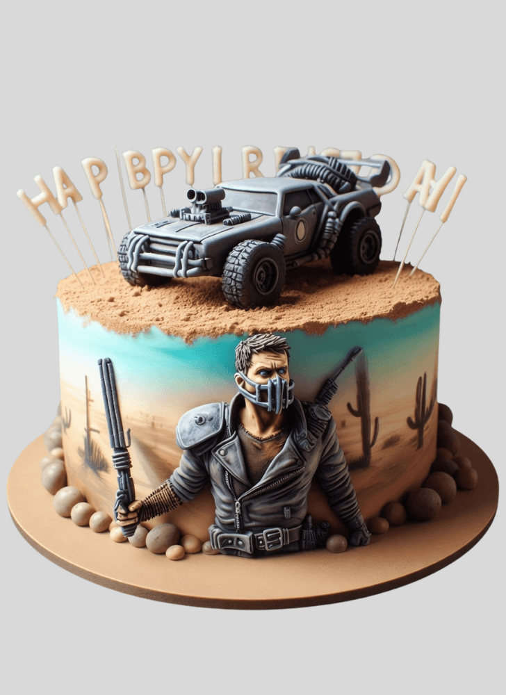Comely Mad Max Cake