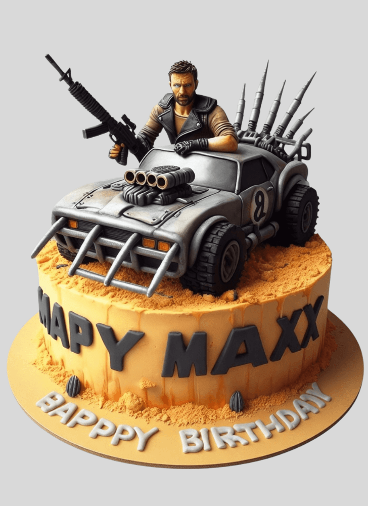 Enthralling Mad Max Cake