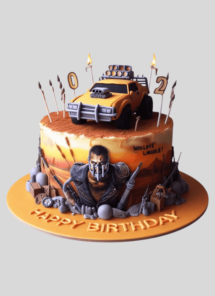 Excellent Mad Max Cake