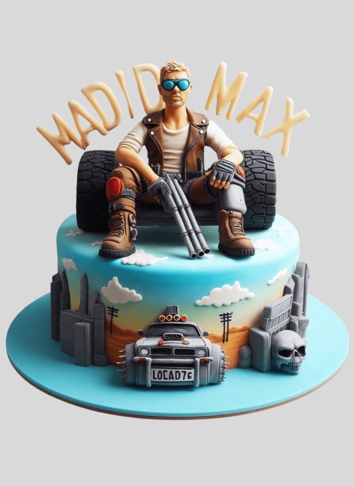 Gorgeous Mad Max Cake