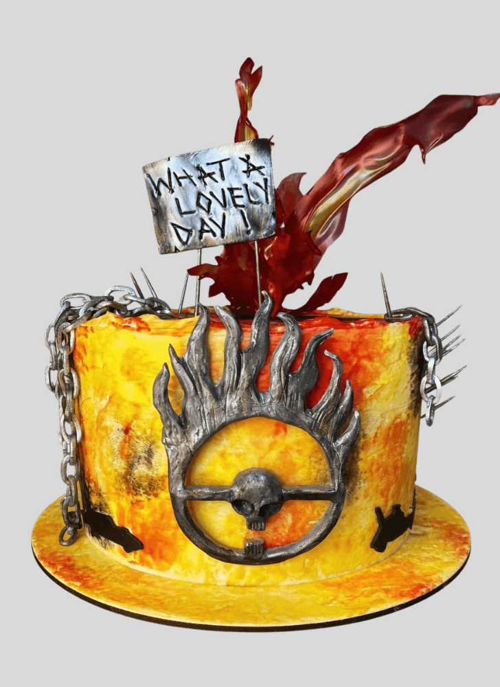 Nice Mad Max Cake