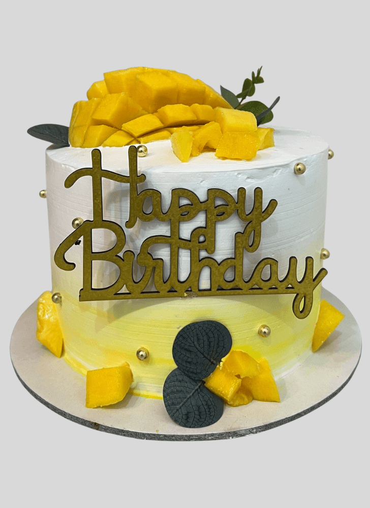 Adorable Mango Cake