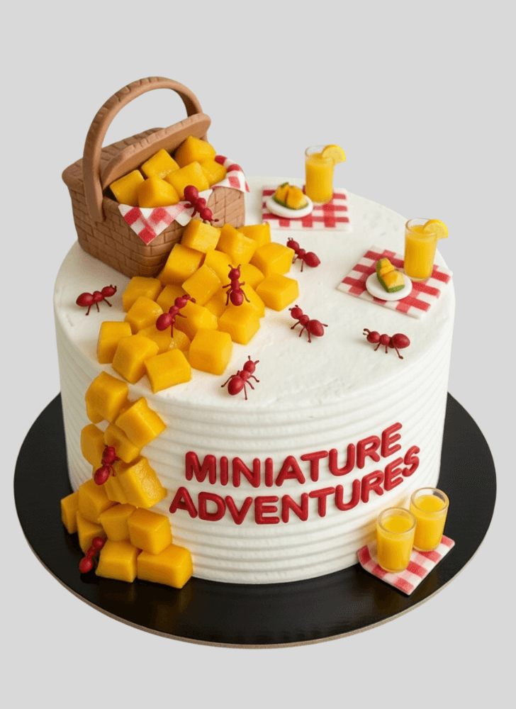 Captivating Mango Cake