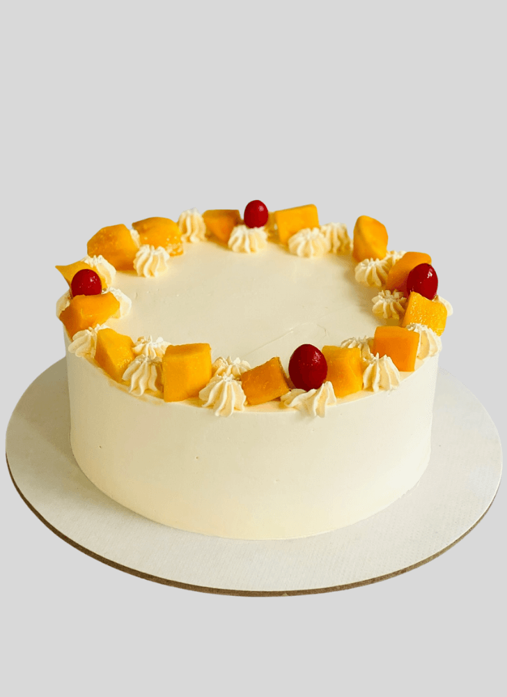 Exquisite Mango Cake