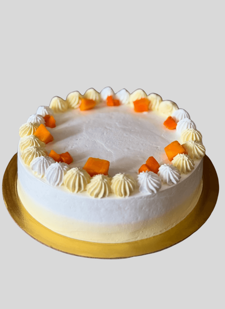 Good Looking Mango Cake