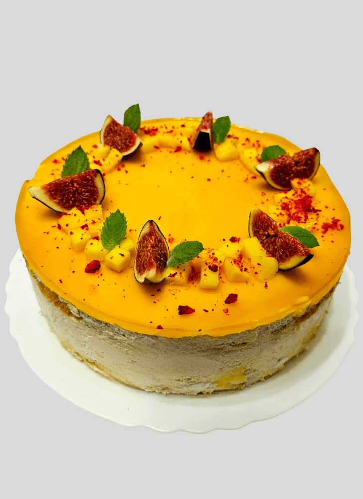 Pleasing Mango Cake