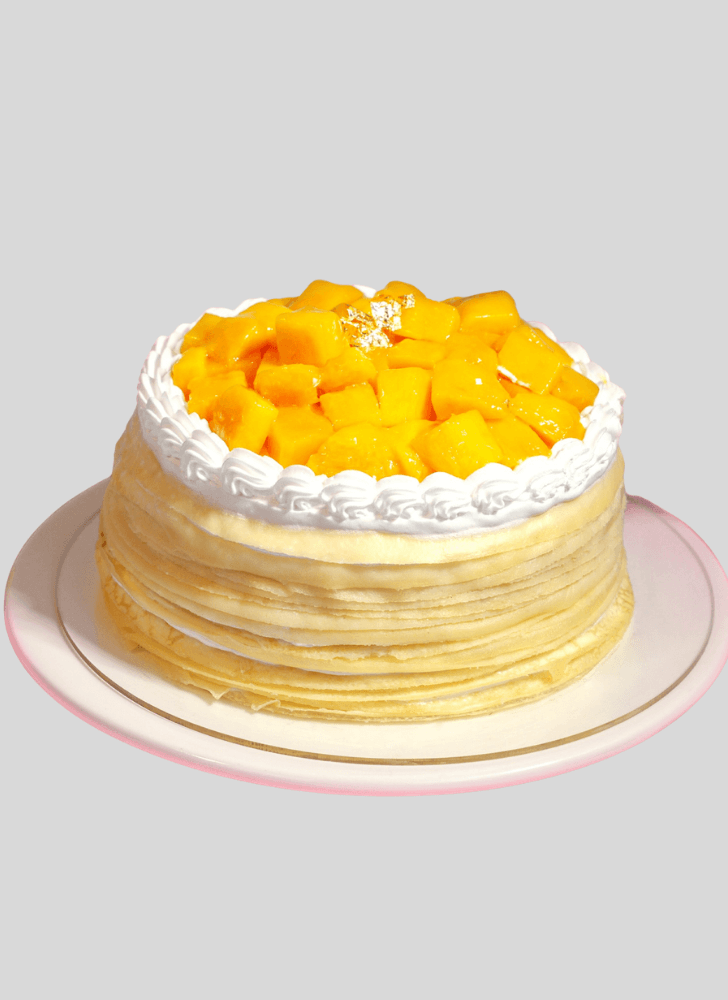 Resplendent Mango Cake