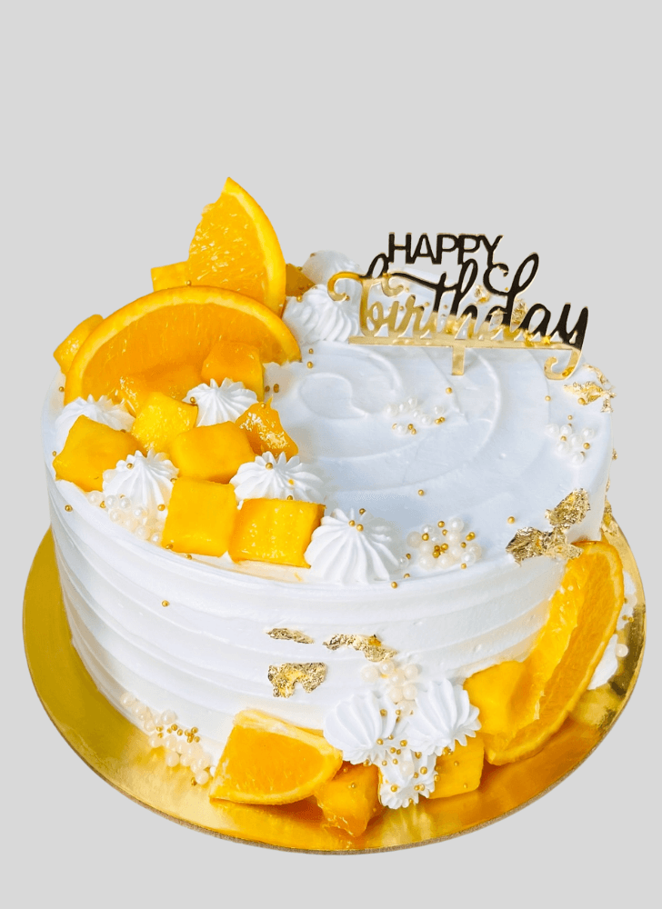 Stunning Mango Cake