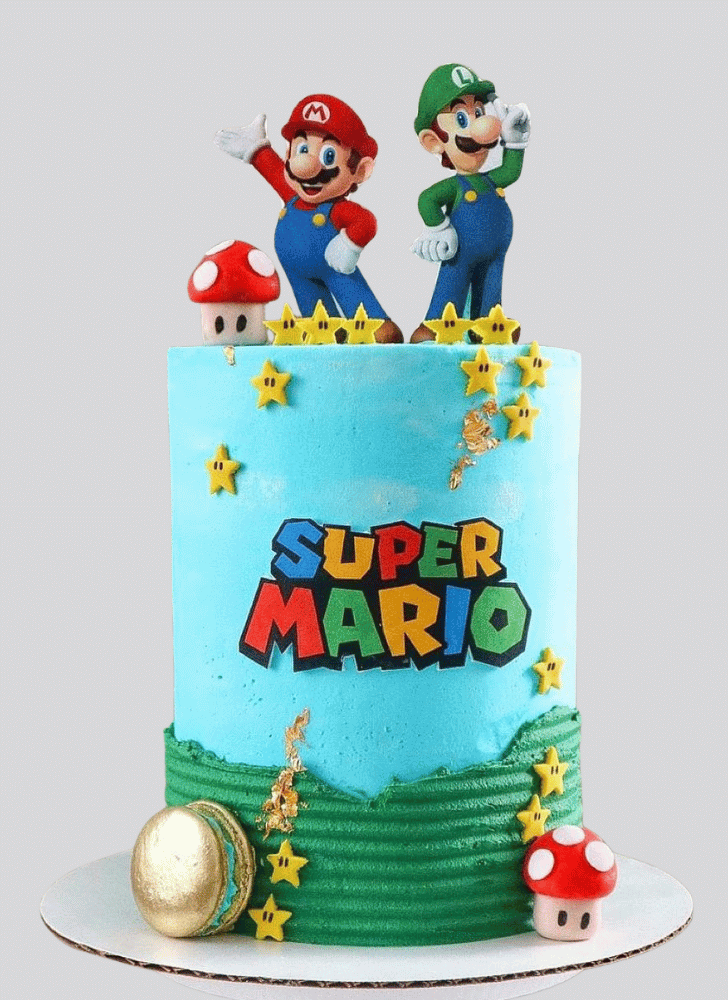 Angelic Mario Cake