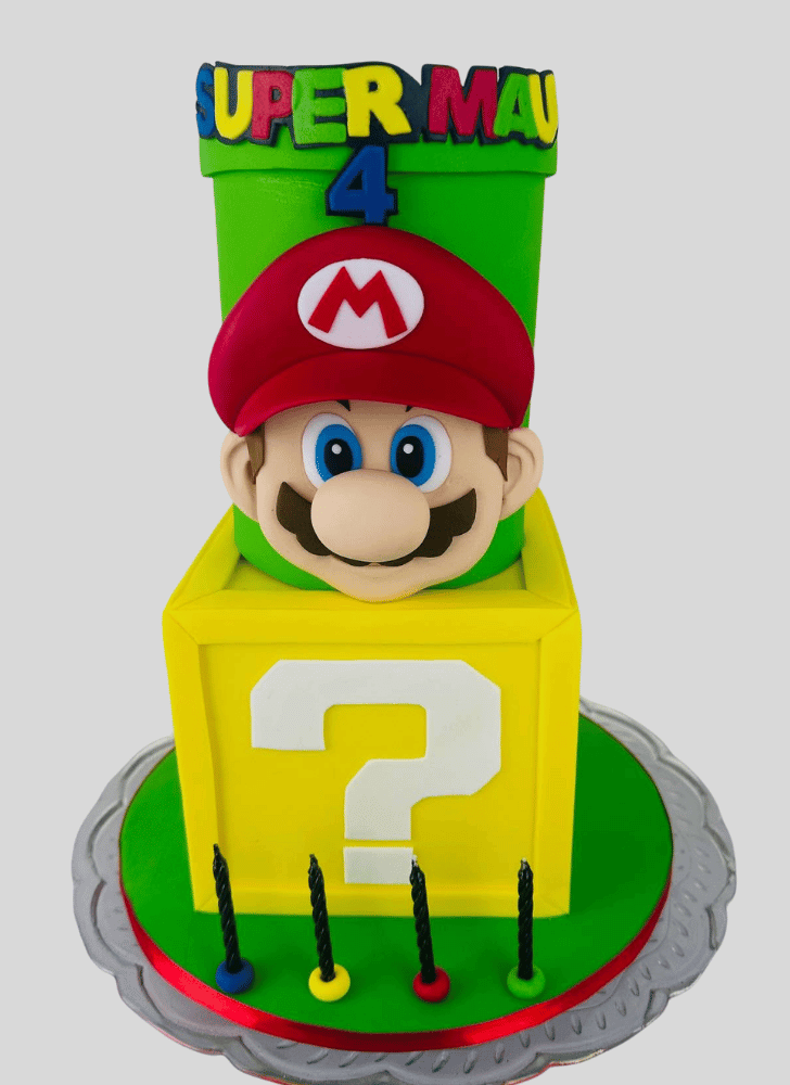 Beauteous Mario Cake