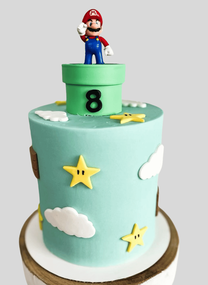 Captivating Mario Cake