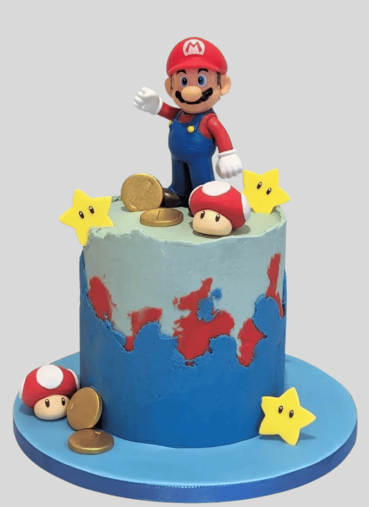 Classy Mario Cake