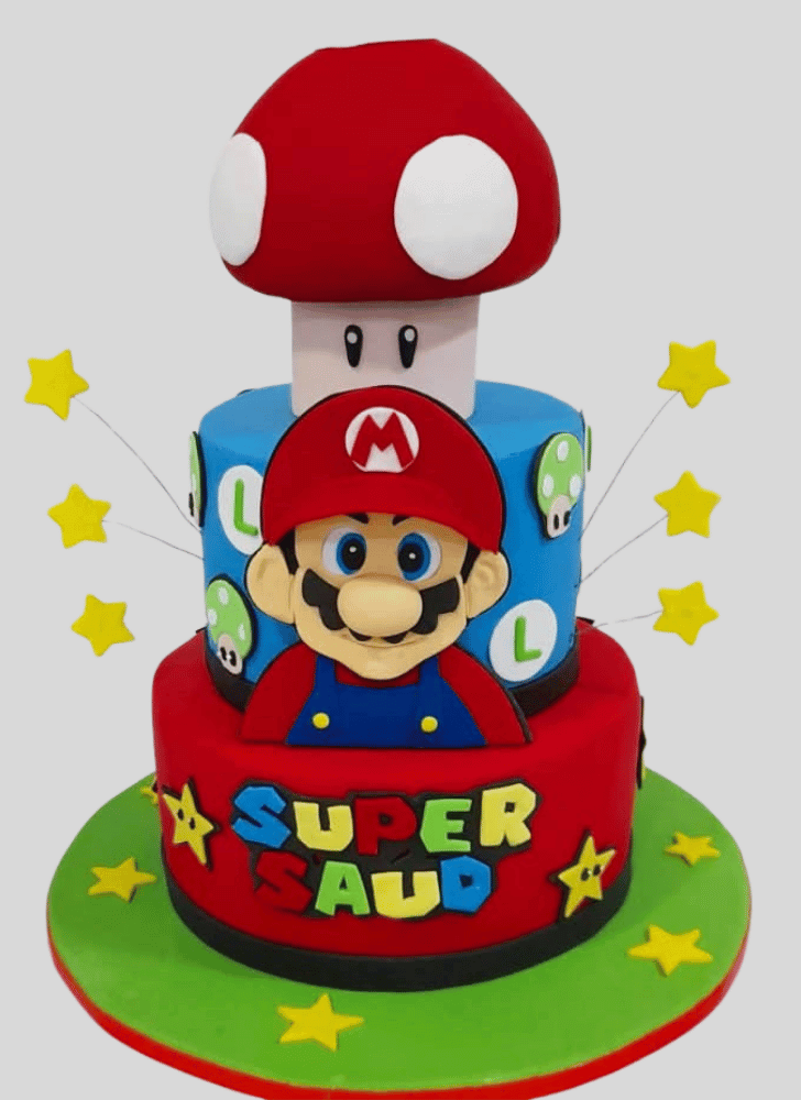 Comely Mario Cake