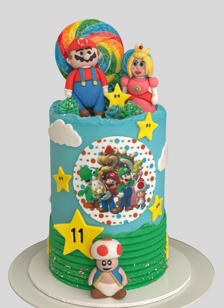 Cute Mario Cake