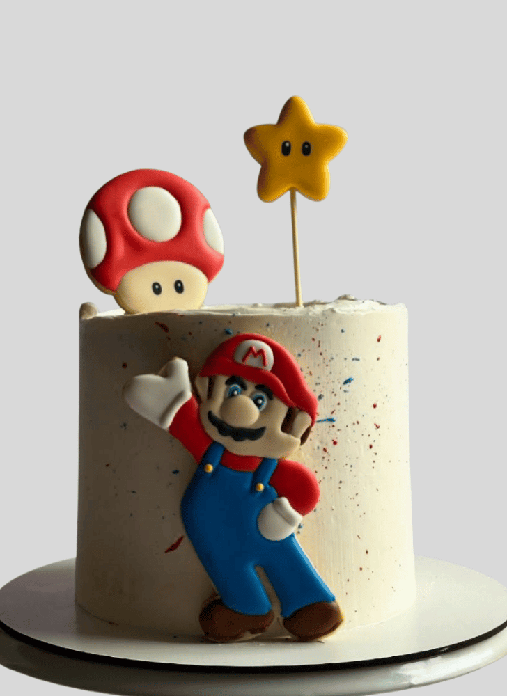 Delightful Mario Cake