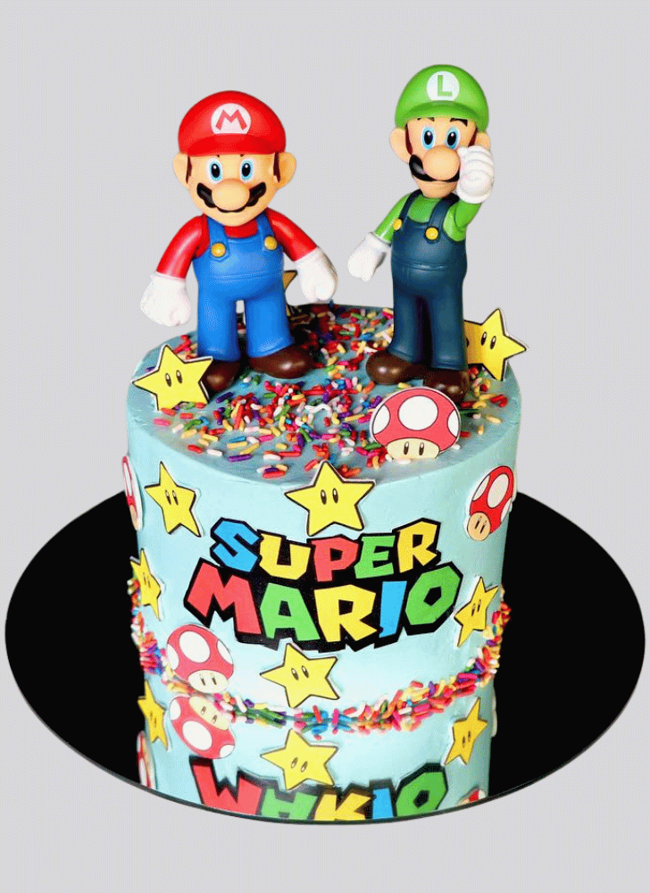 Exquisite Mario Cake
