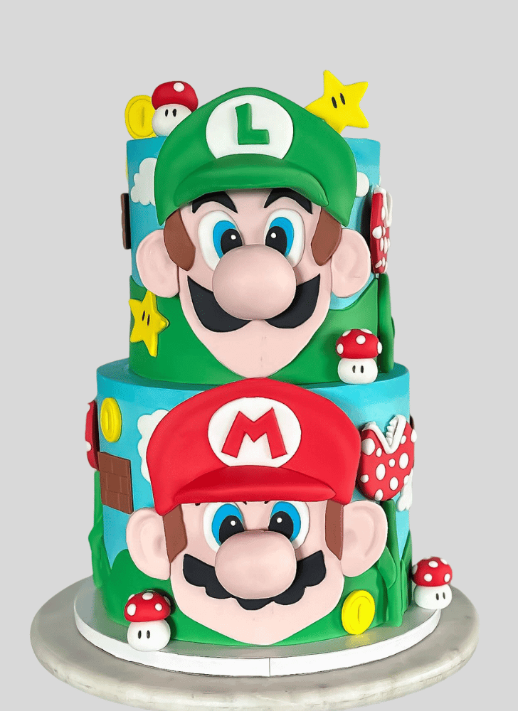 Fine Mario Cake