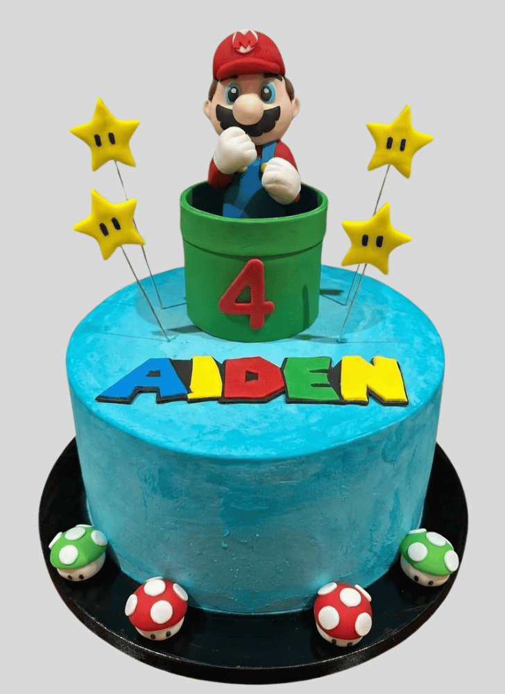Marvelous Mario Cake