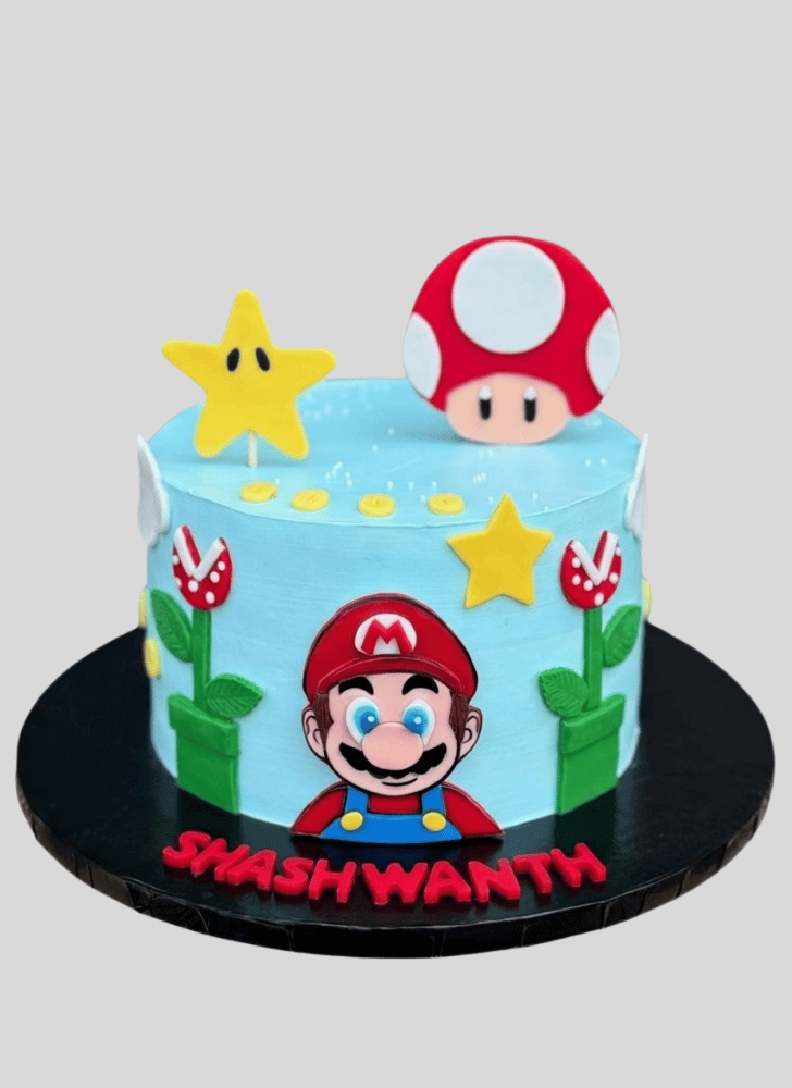 Pretty Mario Cake