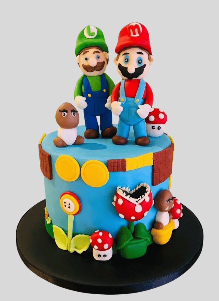 Resplendent Mario Cake
