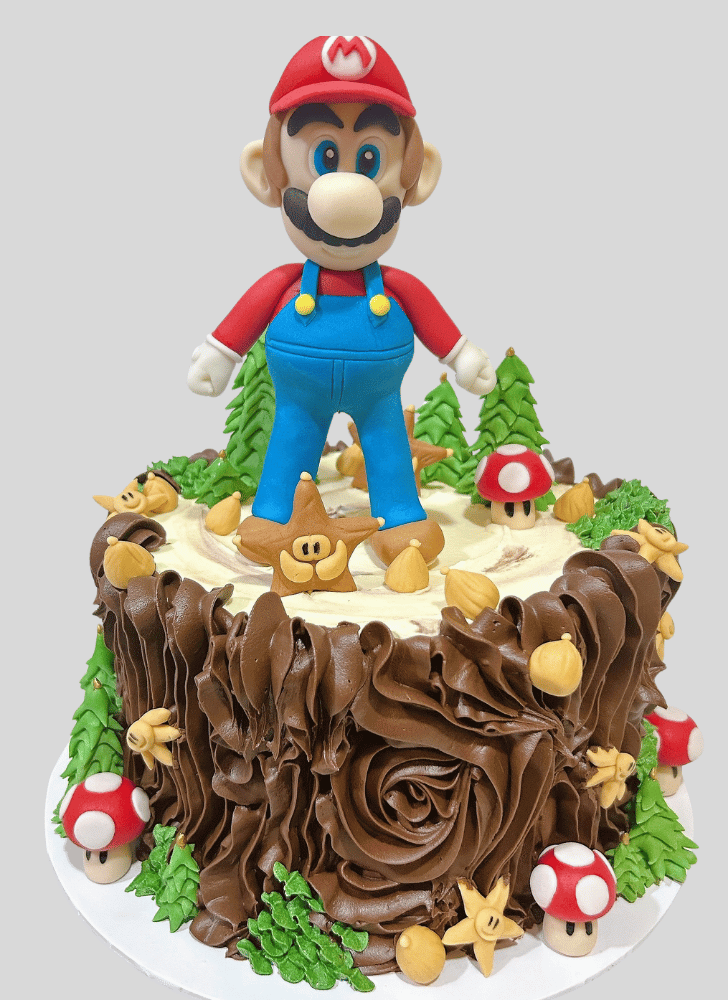 Splendid Mario Cake