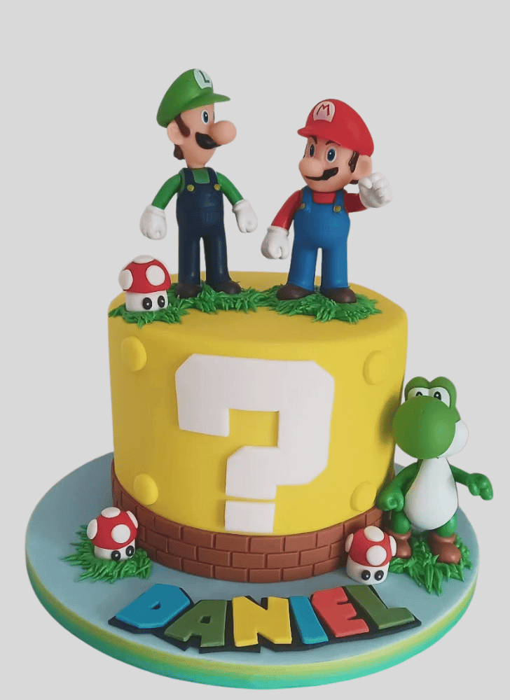 Stunning Mario Cake
