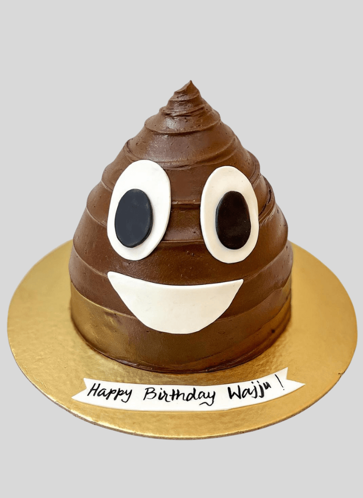 Adorable Poop Cake