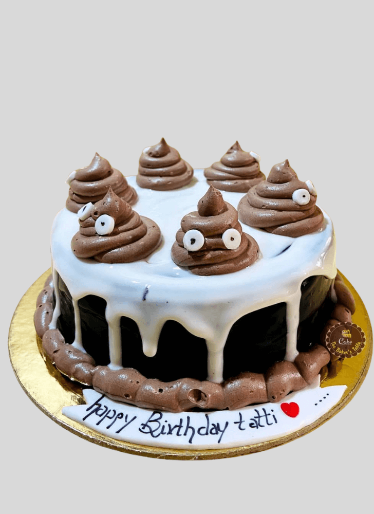 Bewitching Poop Cake