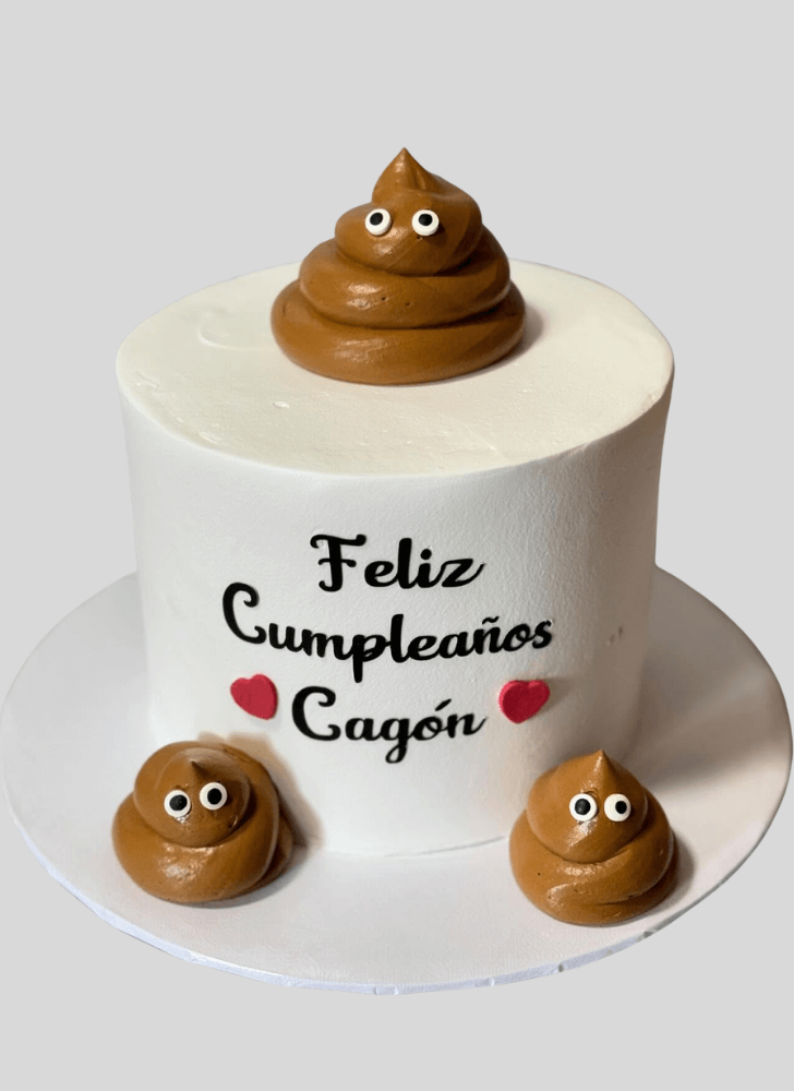 Captivating Poop Cake