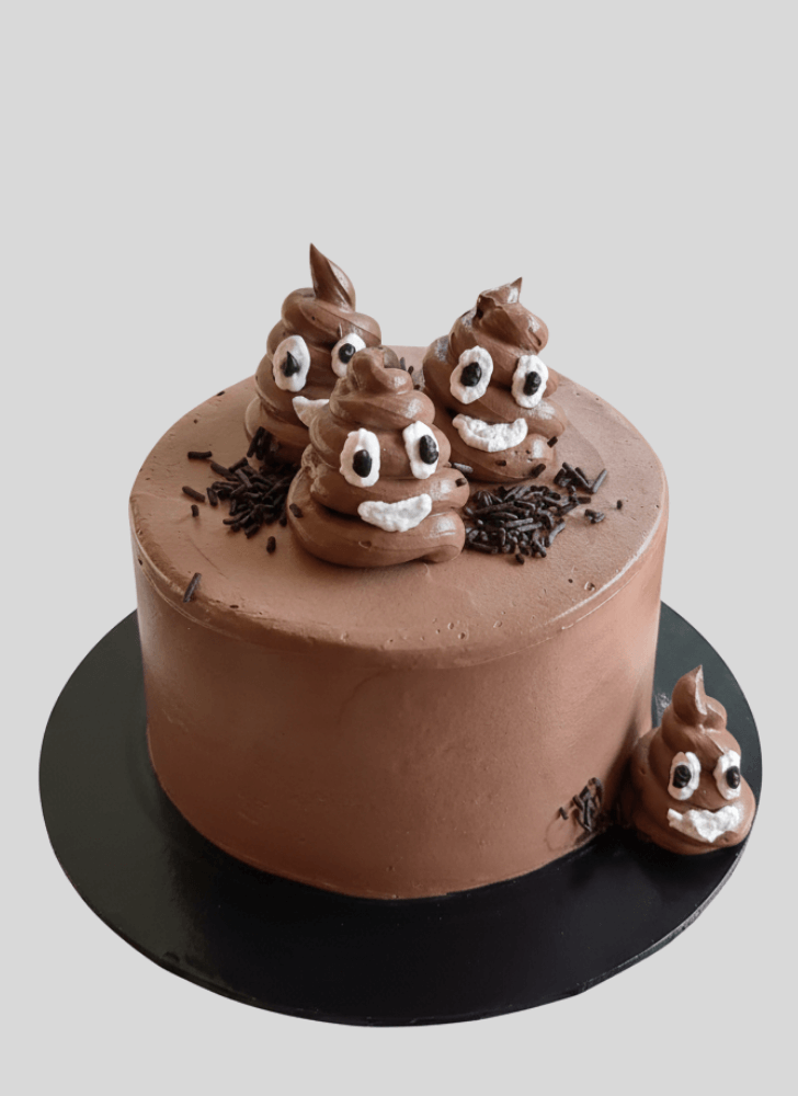 Delicate Poop Cake