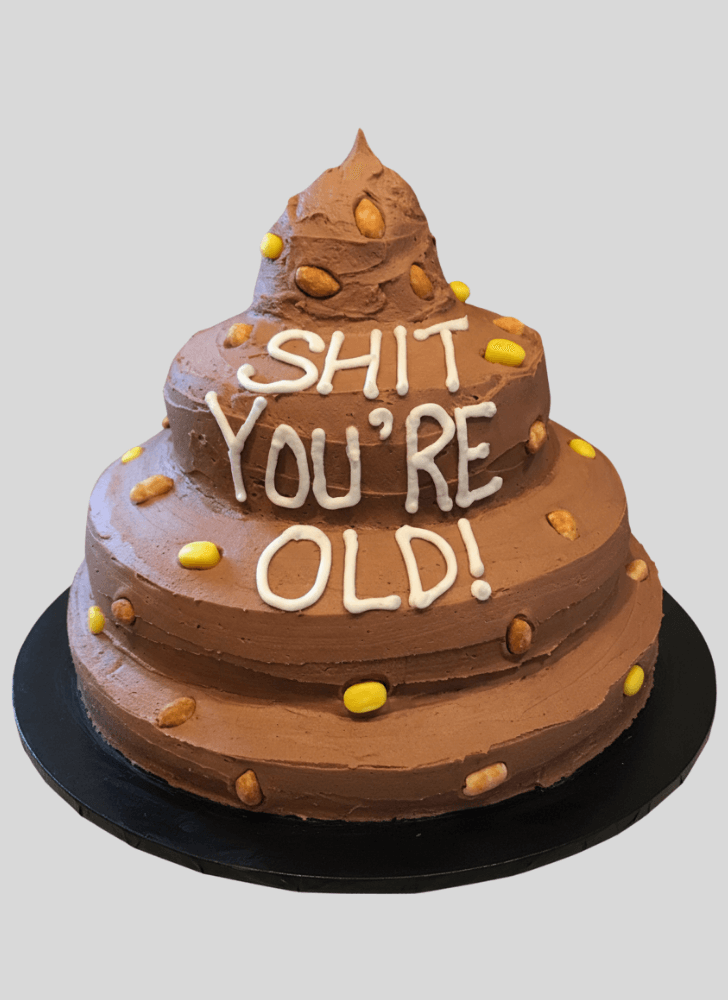 Enticing Poop Cake