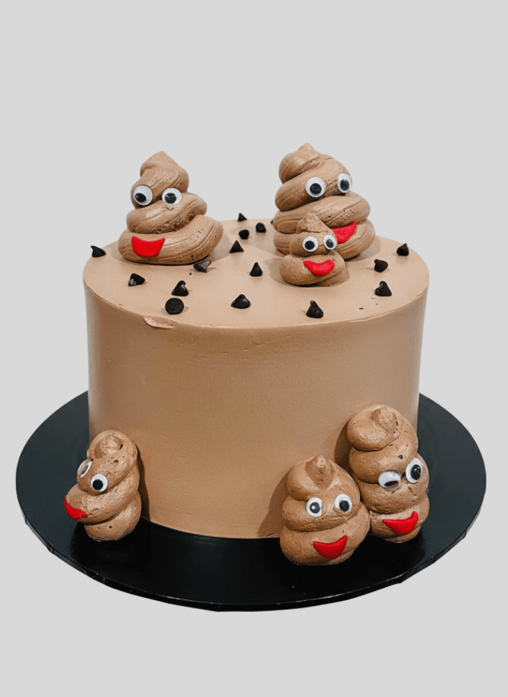 Excellent Poop Cake