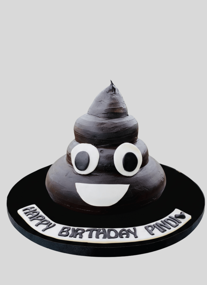 Exquisite Poop Cake