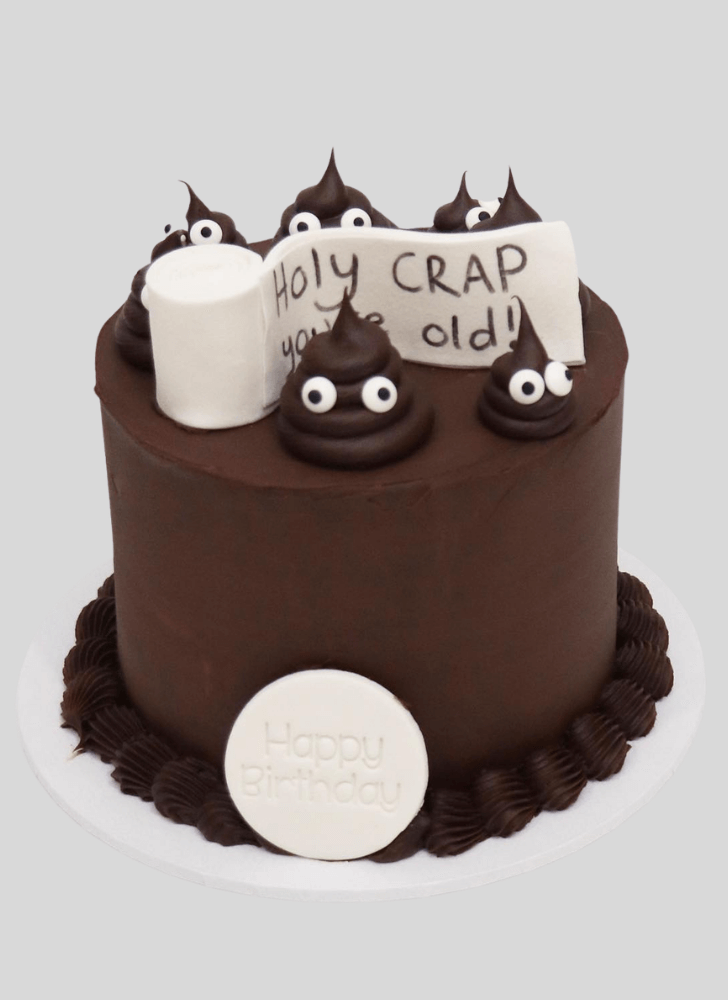 Mesmeric Poop Cake