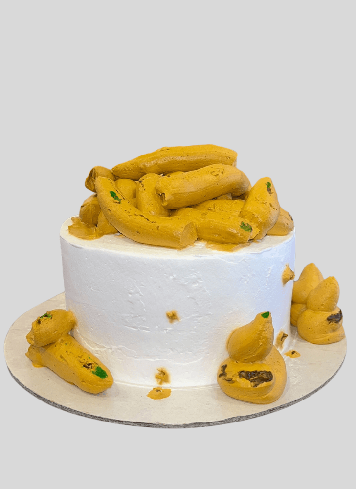 Refined Poop Cake
