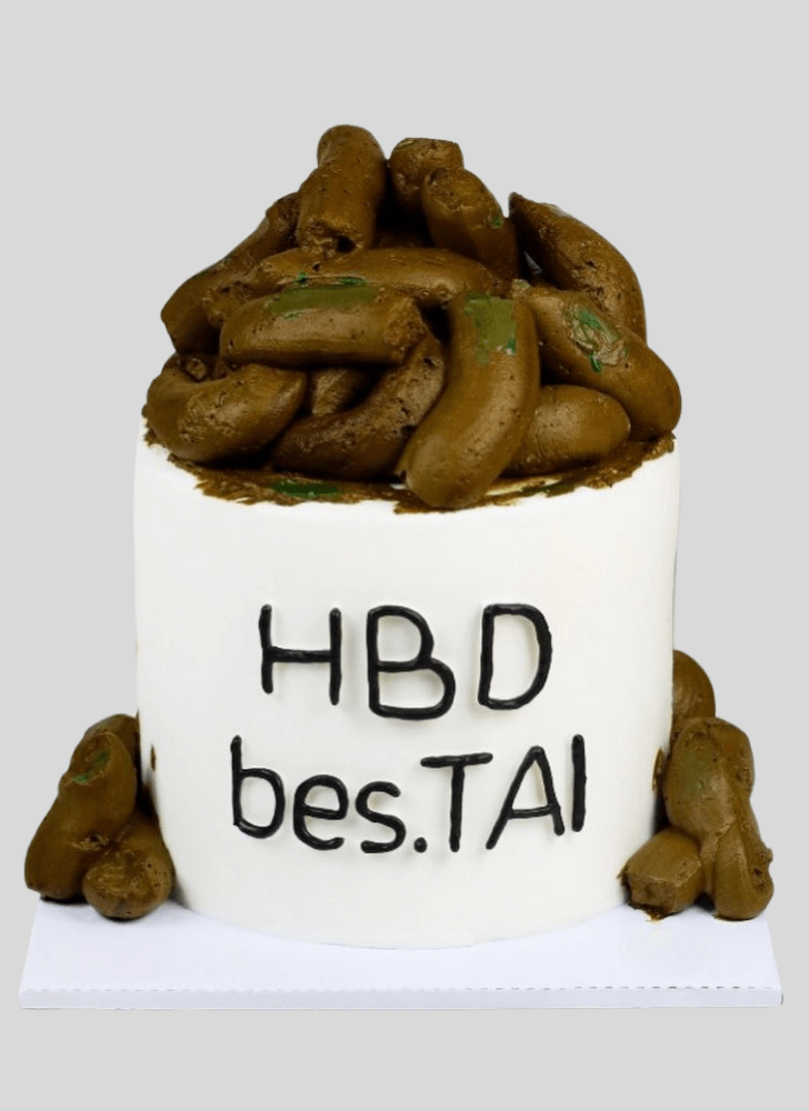 Stunning Poop Cake