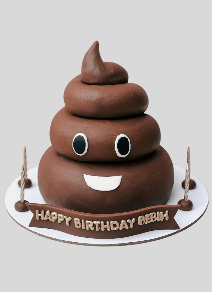 Superb Poop Cake