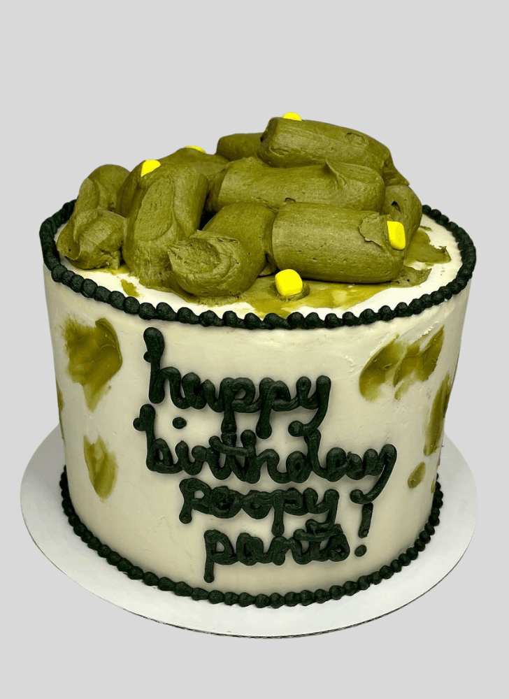 Wonderful Poop Cake Design