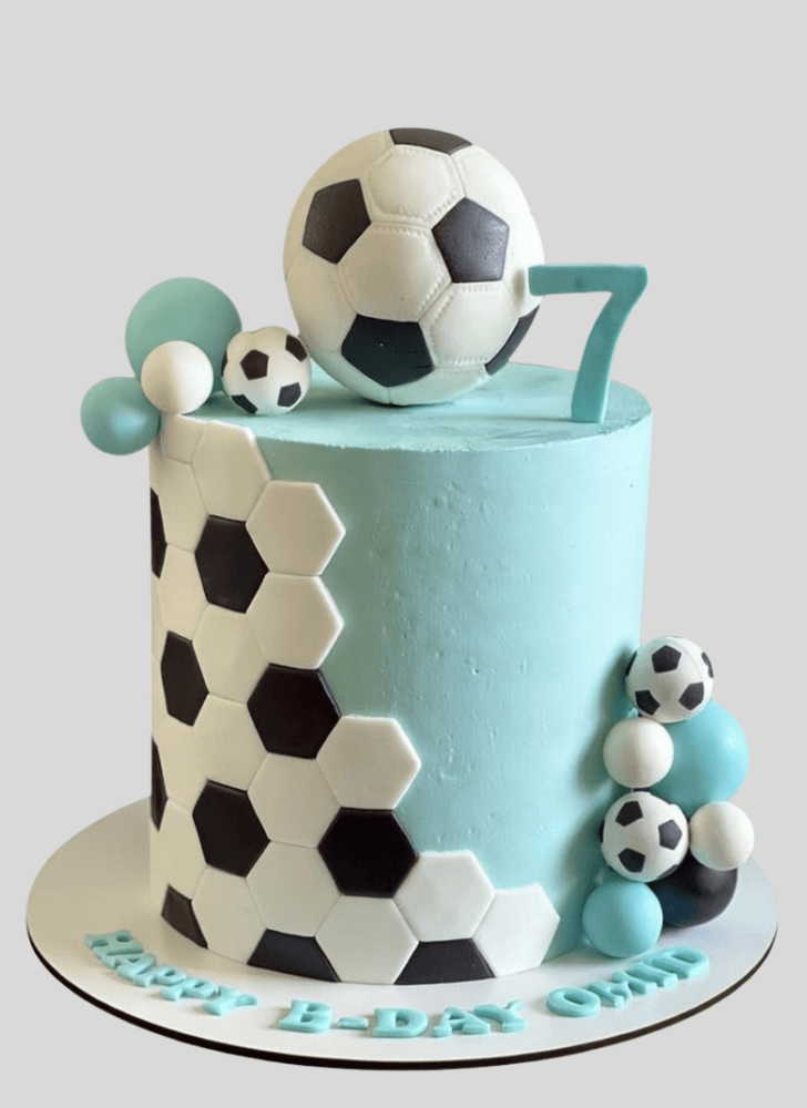 Adorable Soccer Cake