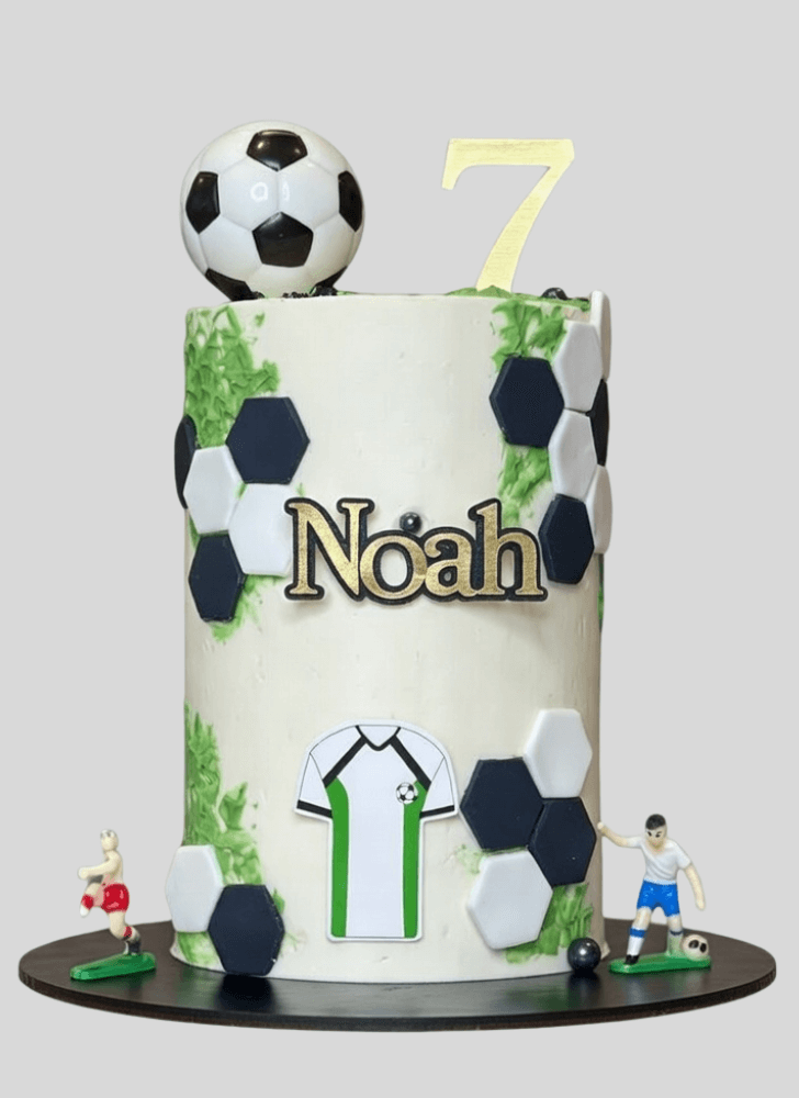 Bewitching Soccer Cake